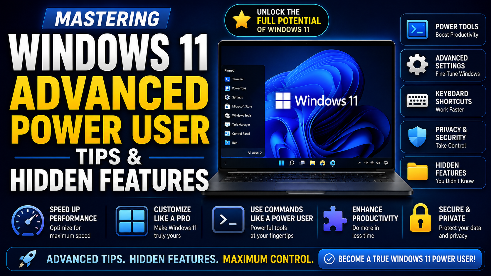 Mastering Windows 11: Advanced Power User Tips & Hidden Features - Click Master Academy how-to guide